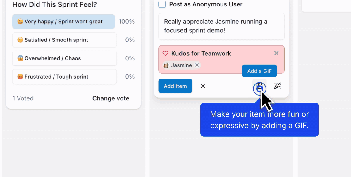 SprintRetro engagement tools